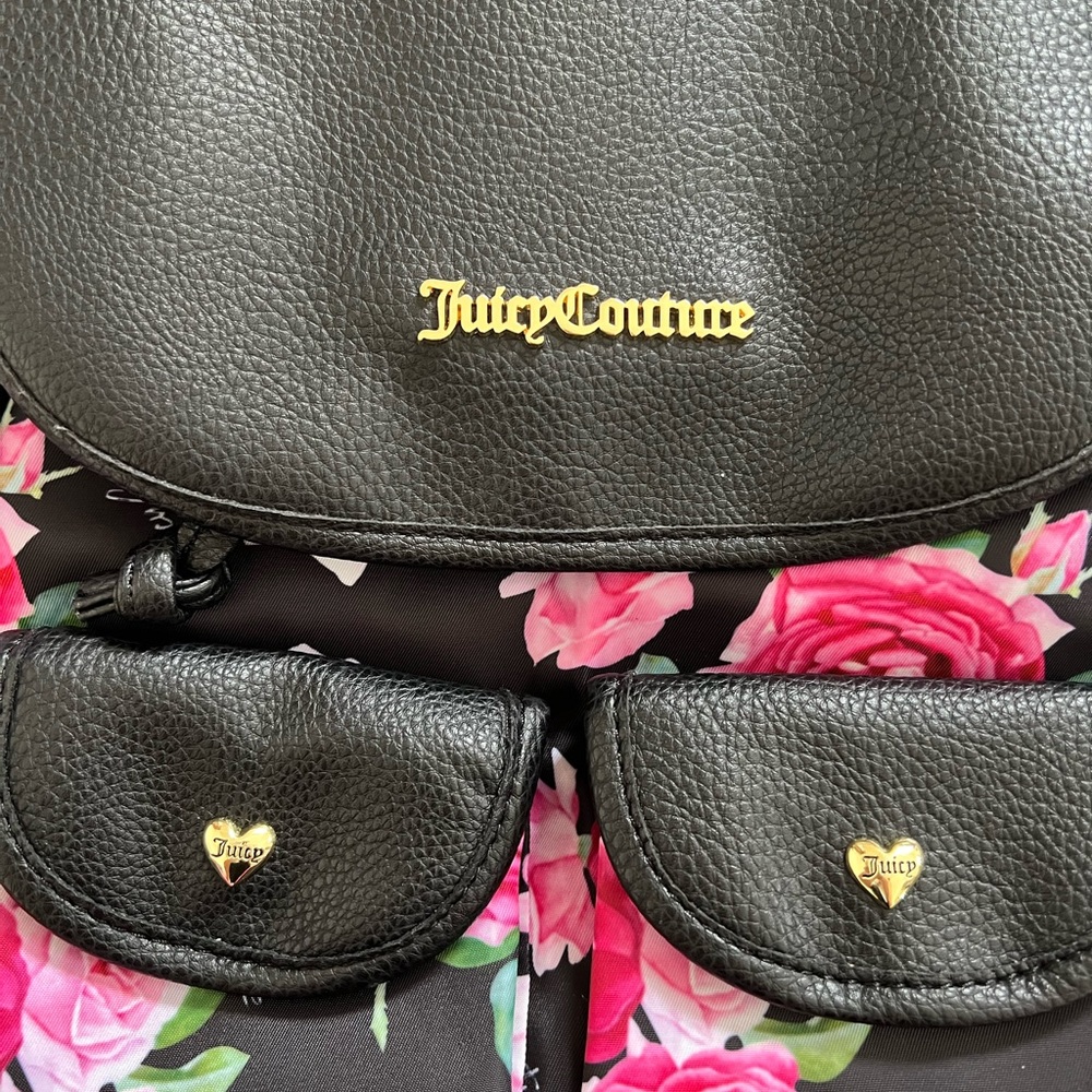 Juicy Couture Floral Backpack - Picture 2 of 7